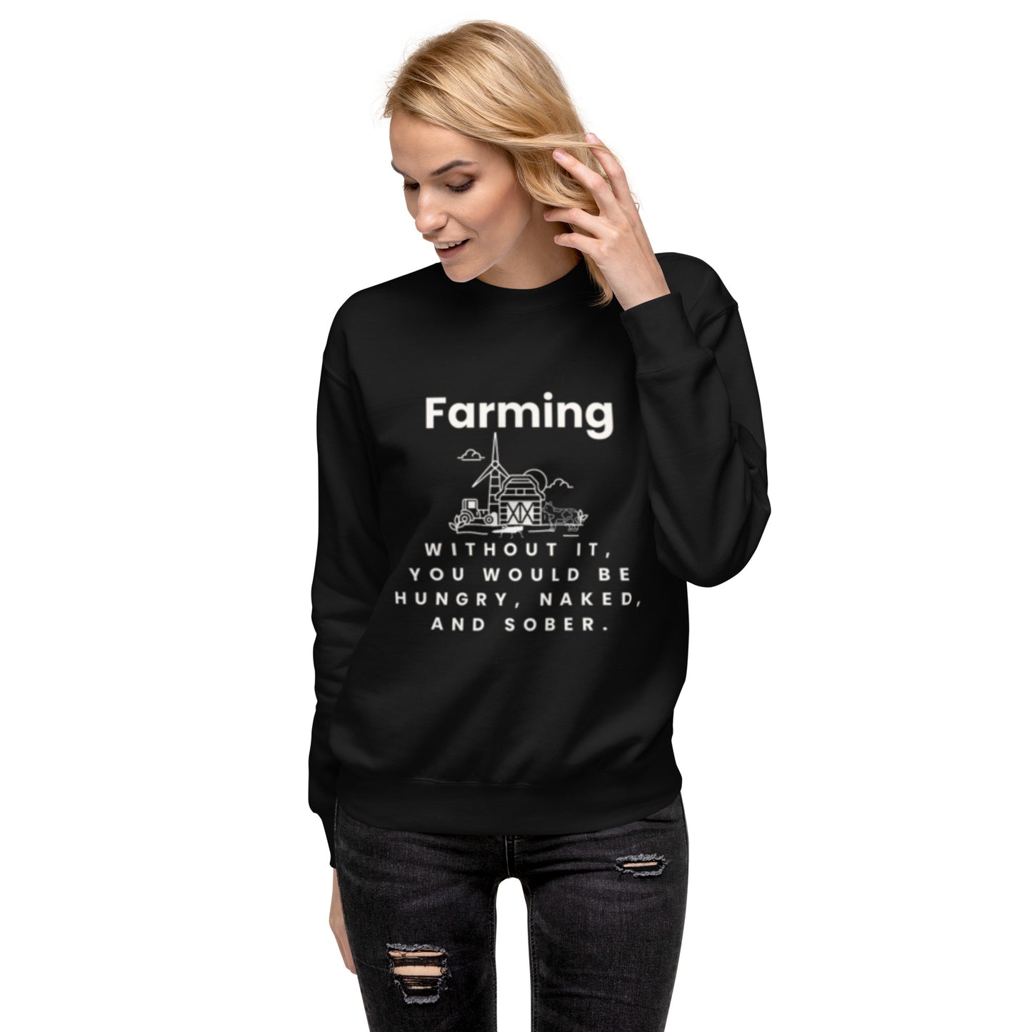 FARMING! Classic Sweatshirt